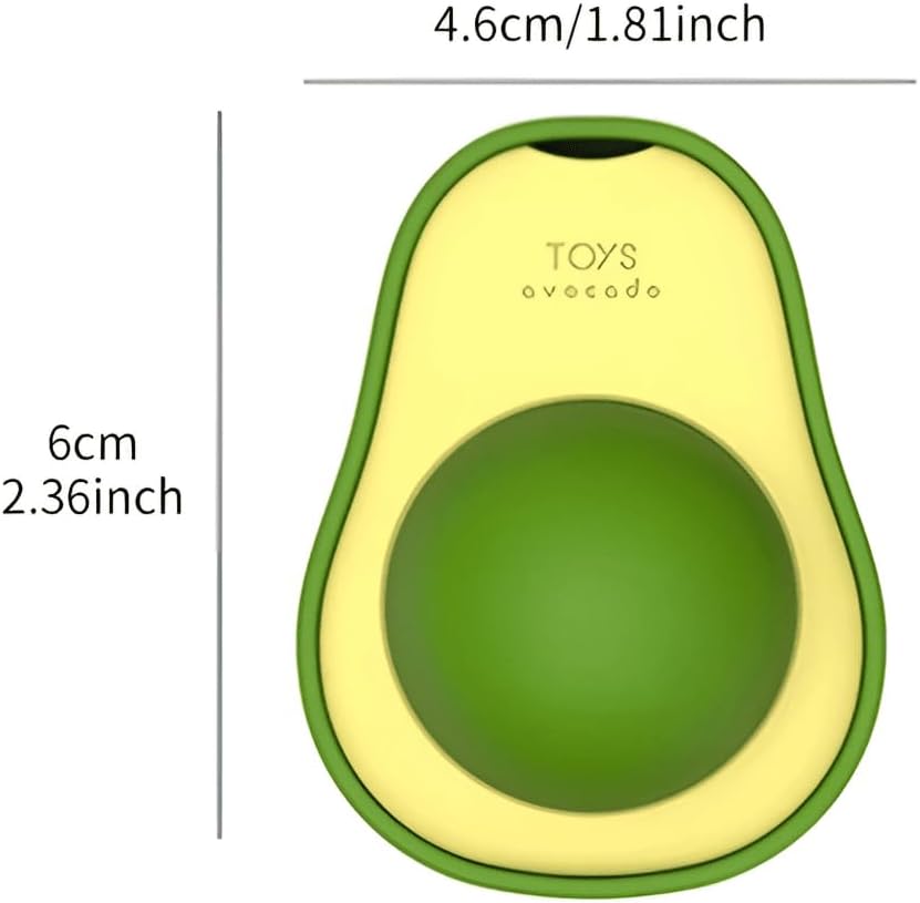 ¡A tu gato le encantará! ¡Juguete de aguacate con hierba gatera natural para una diversión garantizada!
