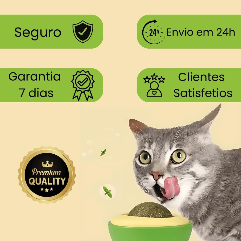 ¡A tu gato le encantará! ¡Juguete de aguacate con hierba gatera natural para una diversión garantizada!
