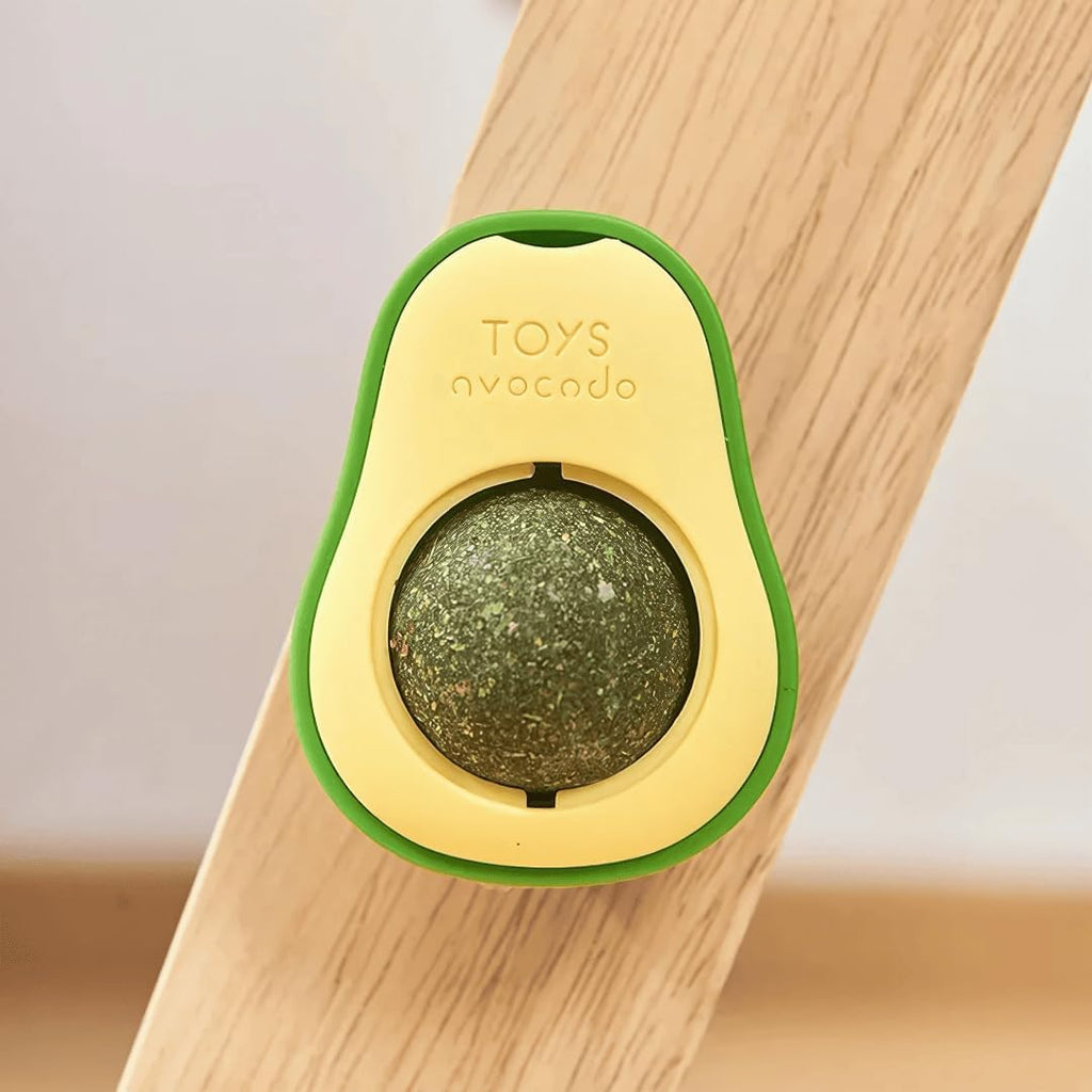 ¡A tu gato le encantará! ¡Juguete de aguacate con hierba gatera natural para una diversión garantizada!