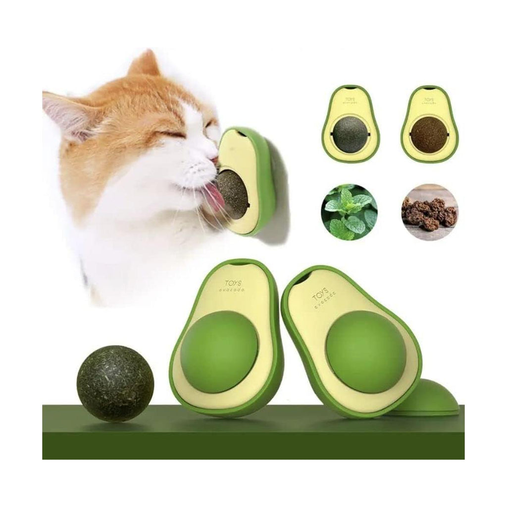 ¡A tu gato le encantará! ¡Juguete de aguacate con hierba gatera natural para una diversión garantizada!