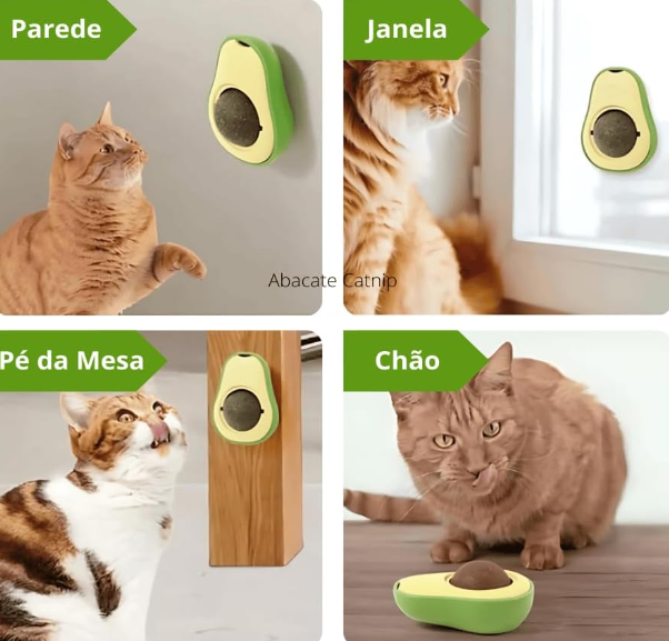 ¡A tu gato le encantará! ¡Juguete de aguacate con hierba gatera natural para una diversión garantizada!